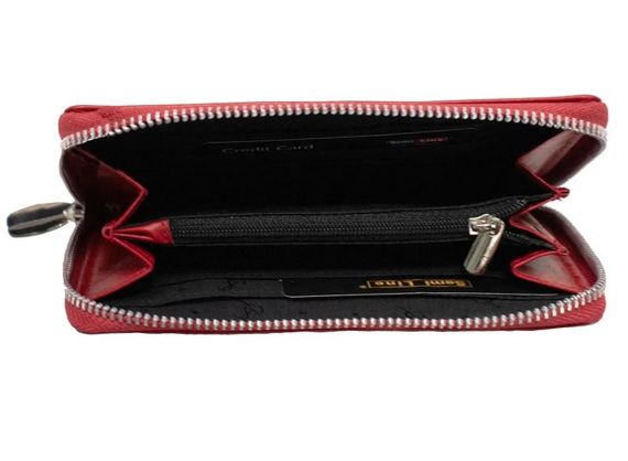 Гаманець жіночий шкіряний Semi Line RFID Red (P8271-2) (DAS303160) | Зображення 4