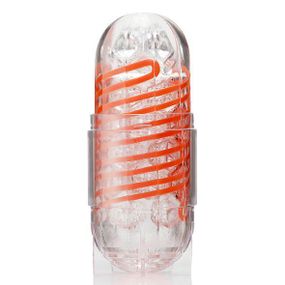 Мастурбатор Tenga Spinner 02 Hexa з пружною стимулювальною спіраллю всередині, стандартна спіраль Sex Aura
