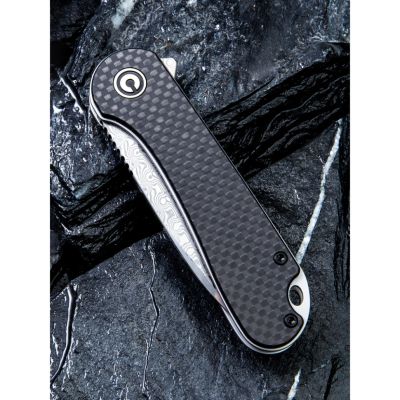 Нож Civivi Elementum, Damascus, Carbon Fiber/G10 (C907DS) | Зображення 4