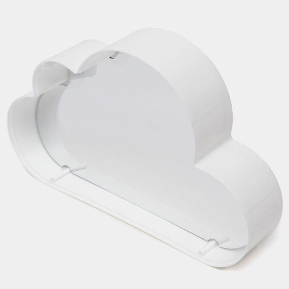 Ночник настольный Облако с тюльпанами, 20х13х4 см / Светодиодный светильник зеркало / Ночник в форме облака | Зображення 7