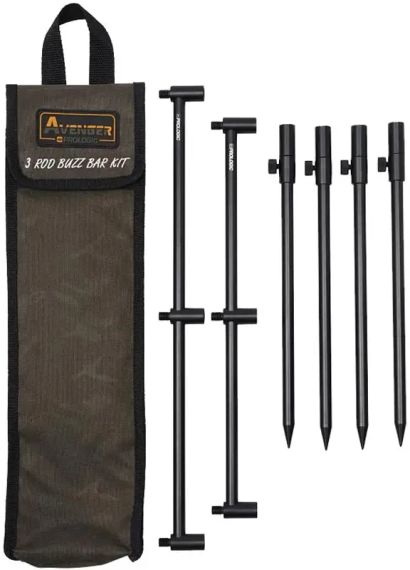 Буз-бар Prologic Avenger 3 Rod Buzz Bar Kit & Carrycase 20-34cm 0.537kg | Зображення 1