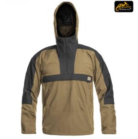 Куртка анорак Helikon-Tex Woodsman Dura Canvas Койот/Сірий
