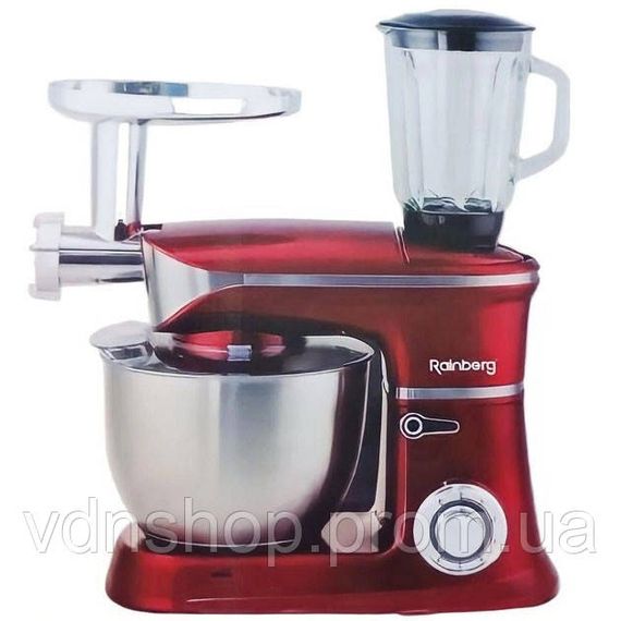 Міксер кухонний з чашею 4 л, Планетарний міксер для крутого тіста Міксери з чашею нержавіючої сталі OD-82 | Зображення 6