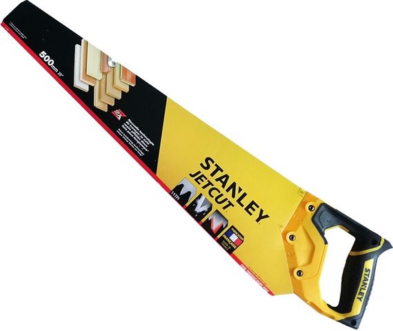 Ножівка по дереву Stanley Jet-Cut Fine 500 мм із зубами 11 tpi (2-15-599)