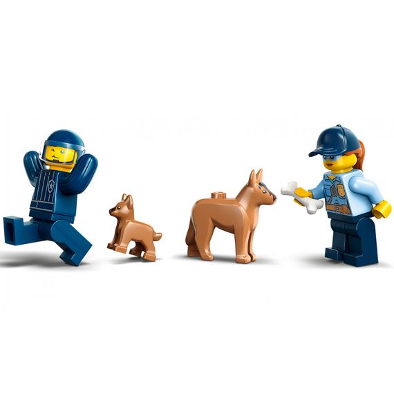 Конструктор LEGO City Мобільний майданчик для дресування поліцейських собак 197 деталей (60369) | Зображення 2