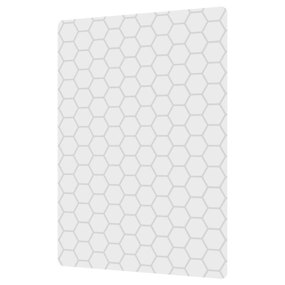 Расходник Back Transparent защитная гидрогелевая пленка SKLO (упаковка 10 шт.) Прозрачный / Соты