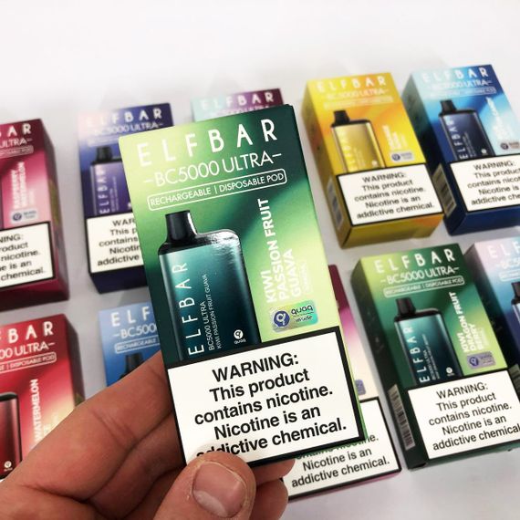 Elf Bar BC5000 Ultra. Киви Маракуйя Гуава (Kiwi Passion Fruit Guava) | Зображення 1