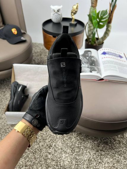 Кросівки Salomon Odyssey ELMT Advanced Black White (Gore-Tex) , В'єтнам 45 28,5-29 см | Зображення 3