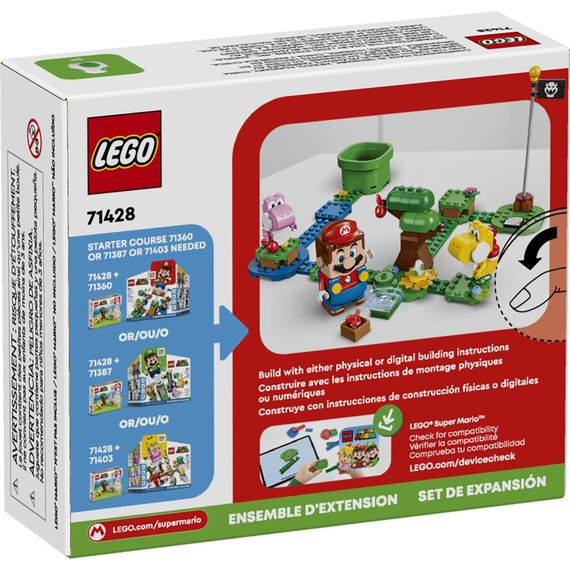 Конструктор LEGO Super Mario Прекрасний ліс Yoshi. Додатковий набір (71428) | Зображення 3