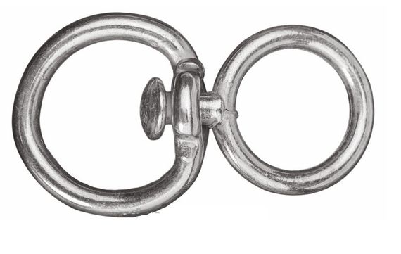 Вертлюг 8 мм з 2-ма кильцями Ø= 36 мм 86V865