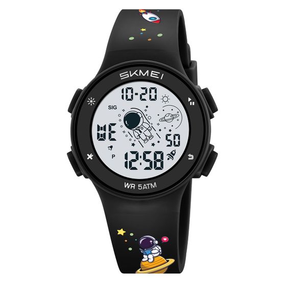 Годинник S2kmei 2267BKAT Astronaut-Black