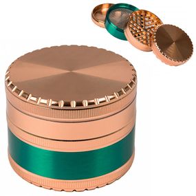Большой Металлический Гриндер Для Табака "Unusual Grinder Green"