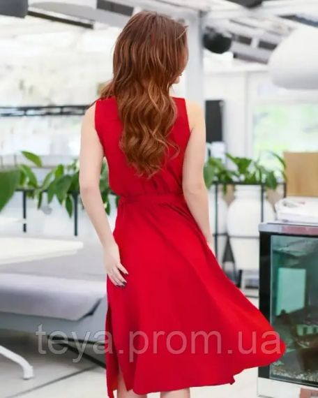 Платье для женщин цвет красный размер S FI_007848 | Зображення 2