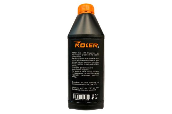 Масло для генераторов 4T Noker - 1л SAE 10W-30 | Зображення 1