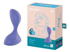 Анальний вібратор Satisfyer Sweet Seal із застосунком, ліловий Sex Aura