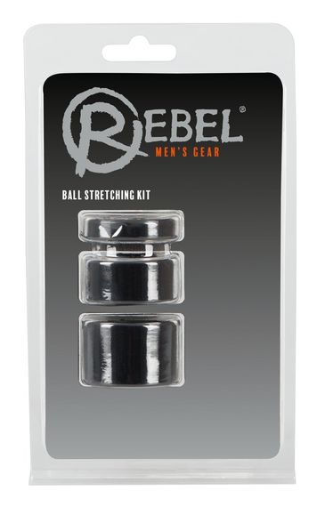 Набір рекційних кілець для мошонки (3 шт.) Ball Stretching Kit Sex Aura