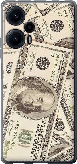 Чехол на Xiaomi Poco F5 Доллары "3016u-3170-17620"