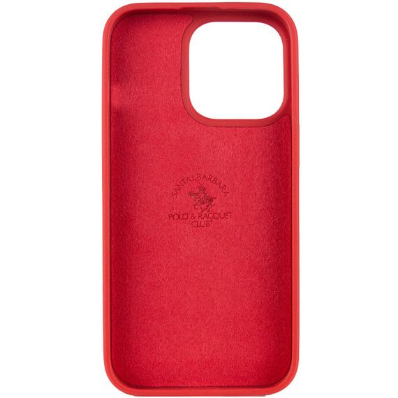 Шкіряний чохол Polo Santa Barbara для Apple iPhone 13 Pro (6.1") Red | Зображення 3