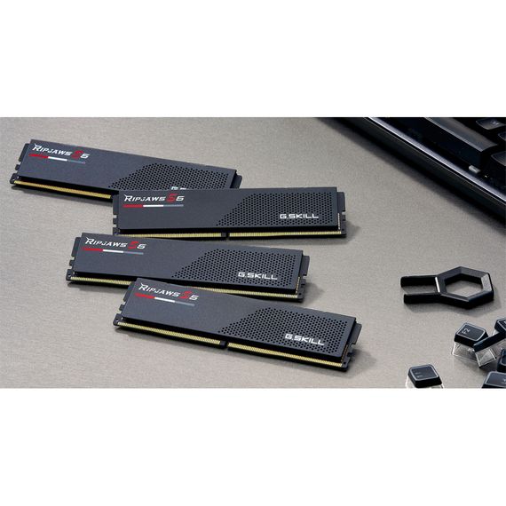 Модуль памяти для компьютера DDR5 32GB (2x16GB) 5600 MHz Ripjaws S5 Black G.Skill (F5-5600J3636C16GX2-RS5K) | Зображення 3