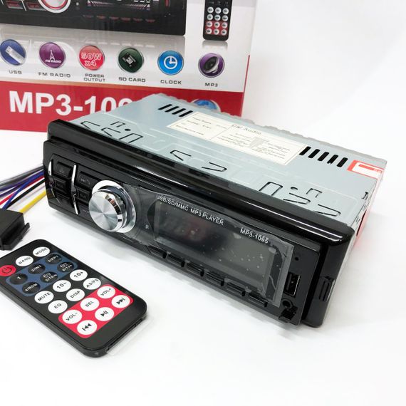 Автомобильная магнитола стерео звук MP3 1095/7336 BT ISO, Магнитола поддержка usb HU-56 | Зображення 2