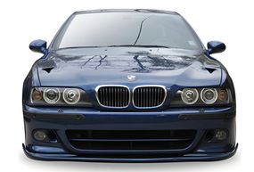 Передня Lip накладка DPT (Для Hamann, чорний глянець) для BMW 5 серія E-39 1996-2003 рр
