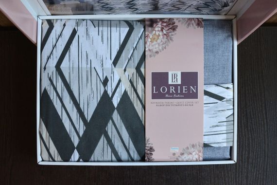 Постільна білизна Lorien Ranforce 160 х 220 см. Linee | Зображення 4