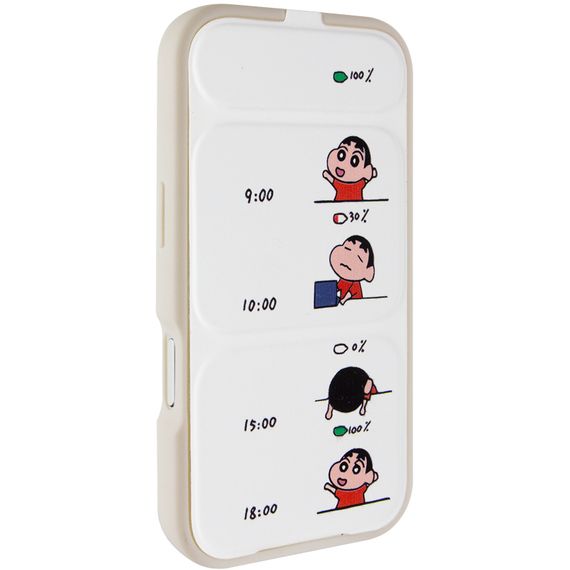 Чохол TPU Panel Stand для Apple iPhone 17 (6.3") Battery Mood