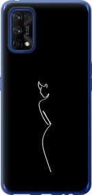 Чехол на Realme 7 Pro Силуэт1 "4590u-2082-17620"