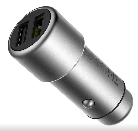 Автомобильное Зарядное Устройство Xiaomi ZMi  AP821 Car Charger Quick Charge 3.0 Silver | Зображення 2