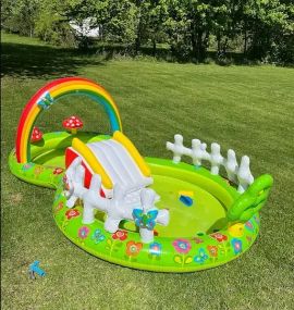 Детский надувной игровой центр Intex 57154 Мой Сад 290х180х104 см