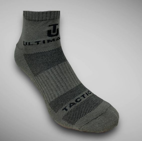 Носки ULTIMATUM Tactical низкие Олива,трекинговые летние мужские носки 43-46 | Зображення 1