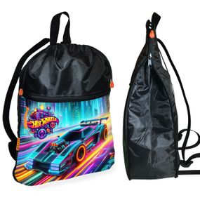 Рюкзак-мішок для школи Хот Вілс «Hot Wheels» дитяча сумка для взуття та спортивного одягу (01492)