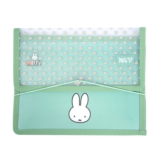 Папка для зошит на резинці В5 YES Miffy 492333 20х24х5 см