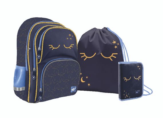 Шкільний рюкзак з пеналом та сумкою для взуття YES S-30 Juno Collection Sweet Dreams 557630 3 предмети