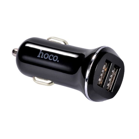 АЗП Hoco Z1 2.1A (2USB-A) Чорний | Зображення 3