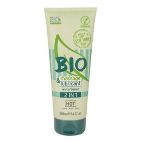 Лубрикант и массажный гель 2 в 1 Hot Bio Line, 200 мл sexstyle