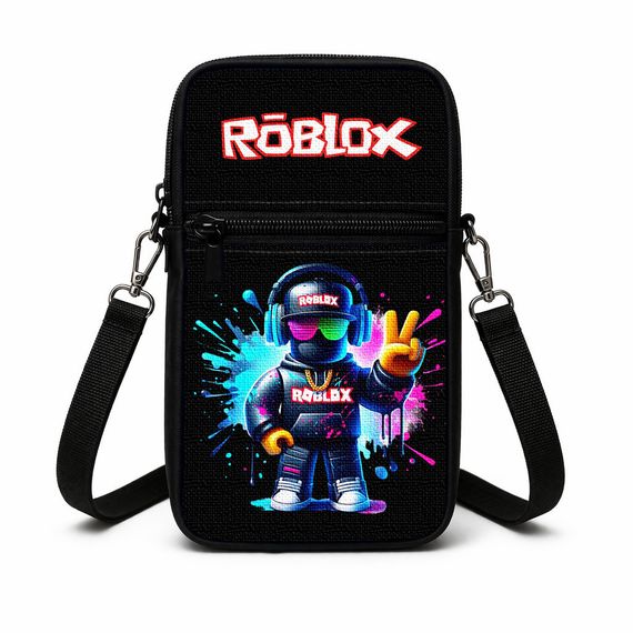 Сумка-чохол для телефону Roblox,дитяча сумка через плече, водонепроникна міні-сумка (4833)