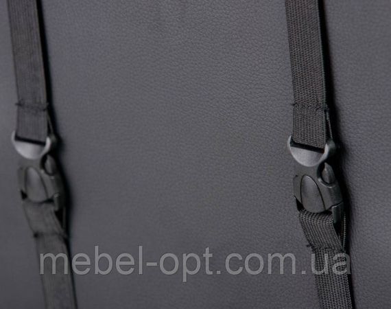 Геймерське крісло ЕxtrеmеRacе black-cream без підніжки, поперековим валиком, підголівником | Зображення 8