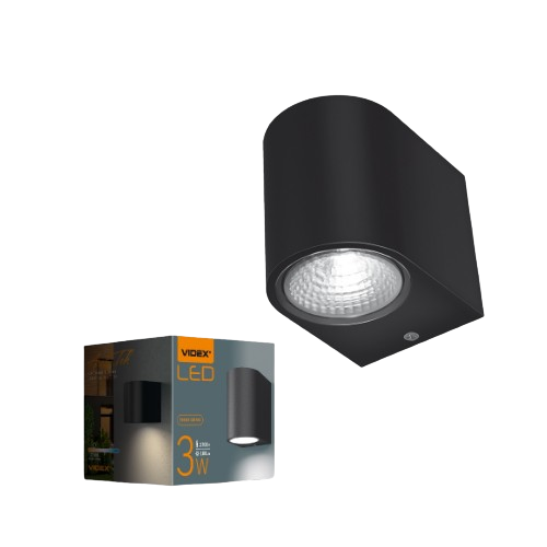 LED Світильник архітектурний VL-AR031-032B 3W 2700K 220-240V IP54 Videx