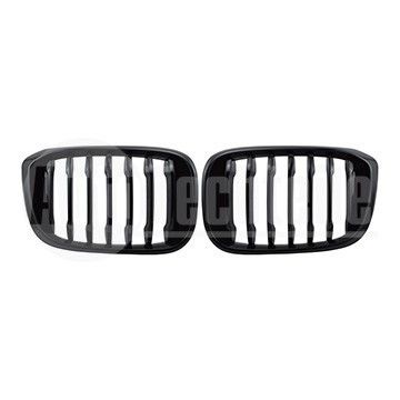 Решетки радиатора компл. BMW X3 G01 / X4 G02 18-20 (глянц. чёрн.), AutoTechteile, 708 5173, 706 5166