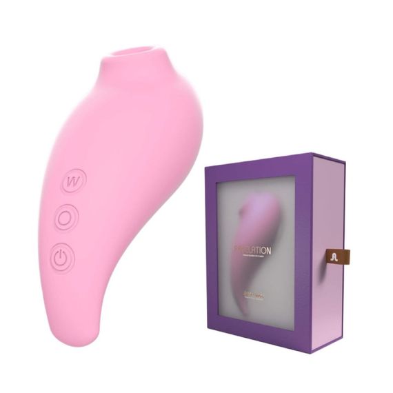 Вакуумний кліторальний стимулятор Adrien Lastic Revelation рожевий sexstyle