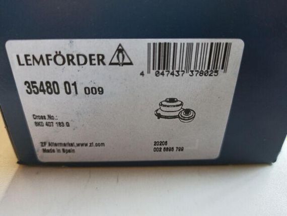 Сайлентблок переднього важеля (задній) A4/A5/Q5, Lemforder (35480 01) (8K0407183D) | Зображення 2