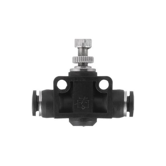 Цангове пряме з'єднання з регулятором, для поліуретанових та ін. шлангів 6*6 мм INTERTOOL PT-2396 | Зображення 2