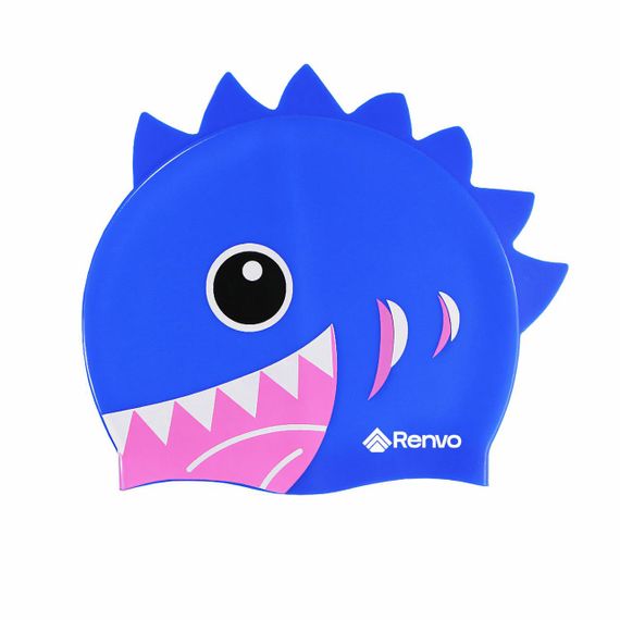 Детская Шапочка для плавания Renvo Sentani JR Синий Розовый OSFM (1SC300-04)