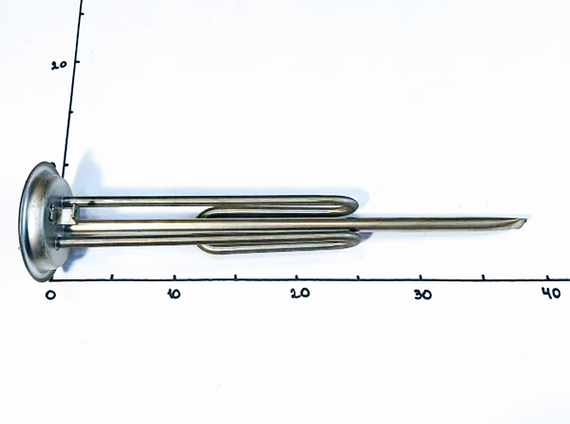 Тэн 2000w для бойлера Electrolux (Электролюкс) на фланце  D92 Thermowatt (Италия) | Зображення 1