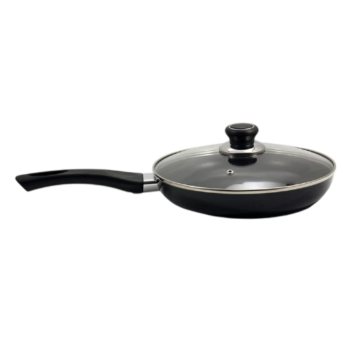 Сковорідка d28см скляна кришка а/п Non Stick PN-28H Interos