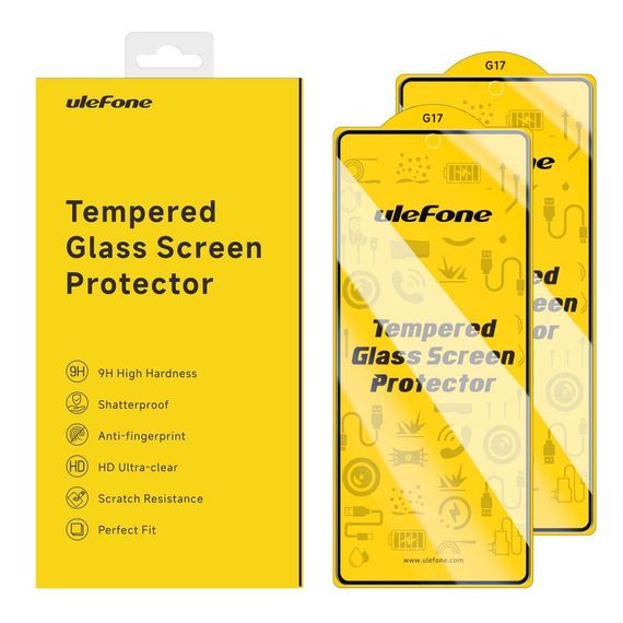 Захисне скло для смартфона Ulefone Захисне скло для  Note 18 Series, 2шт (RL078327)