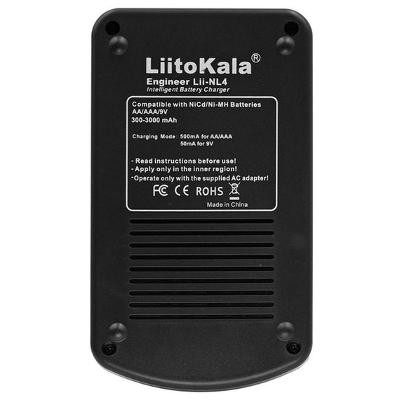 Зарядний пристрій з швидкою зарядкою Liitokala Lii-NL4 (46674-LiitoKala Lii-NL4_258) | Зображення 6