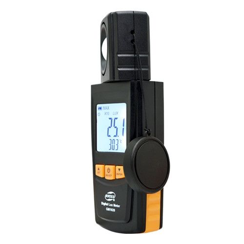 Вимірювач освітленості люксметр + термометр, USB 200000 Lux BENETECH GM1020 | Зображення 2