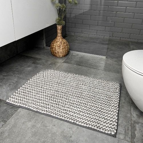 Килимок для ванної кімнати 50*80см Мелоді сірий Дариана | Зображення 2